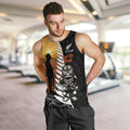 Custom New Zealand Silver Fern Rugby ANZAC Day Men Tank Top 2024 All Black Tiki Mascot