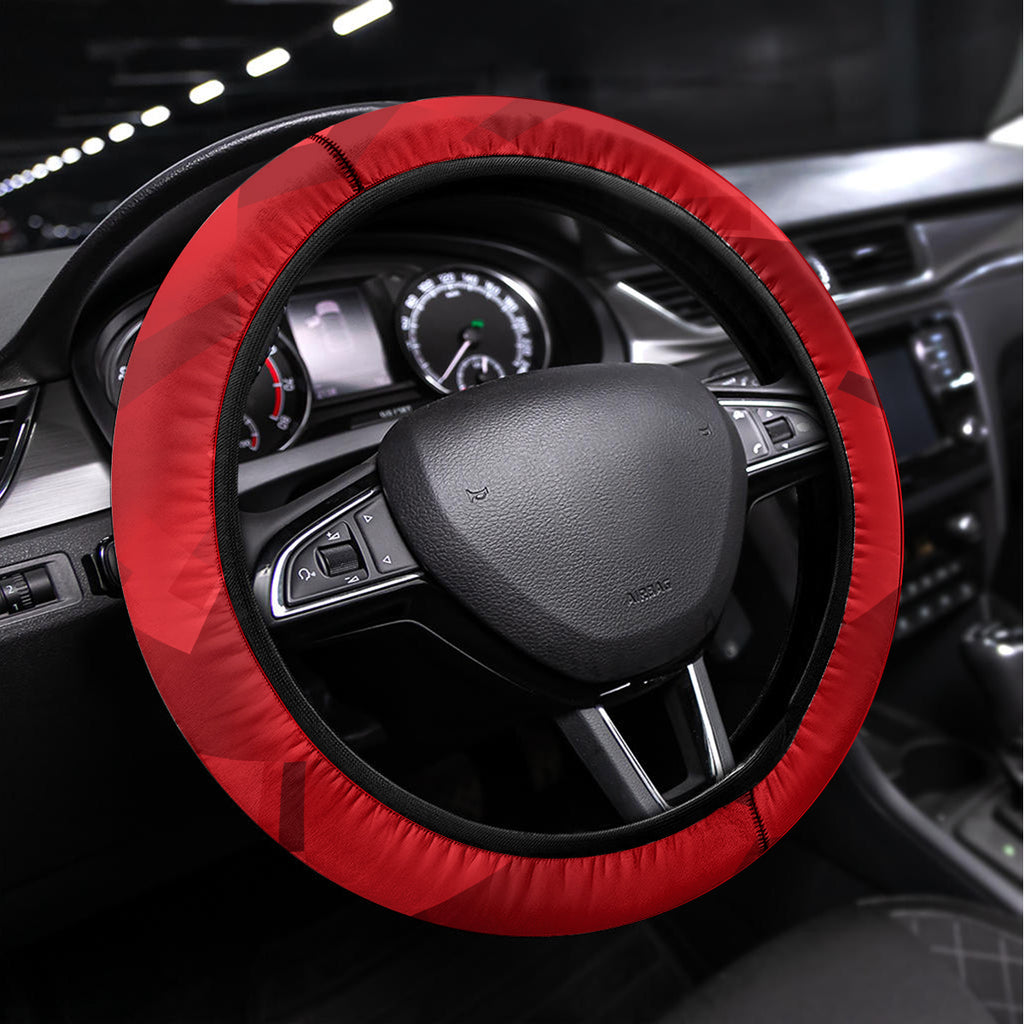Dolphins And Roosters Rugby Steering Wheel Cover NRL Sporty Style