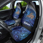 New Zealand Stewart Island Car Seat Cover Rakiura Kiwi Maori Glowing Sky