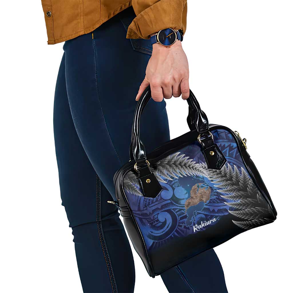 New Zealand Stewart Island Shoulder Handbag Rakiura Kiwi Maori Glowing Sky