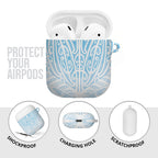 Blue New Zealand Puhoro Maori Tattoo AirPods Case