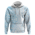 Blue New Zealand Puhoro Maori Tattoo Hoodie