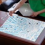 Blue New Zealand Puhoro Maori Tattoo Puzzle