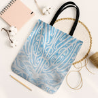 Blue New Zealand Puhoro Maori Tattoo Tote Bag