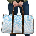 Blue New Zealand Puhoro Maori Tattoo Travel Bag