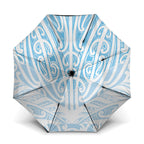 Blue New Zealand Puhoro Maori Tattoo Umbrella