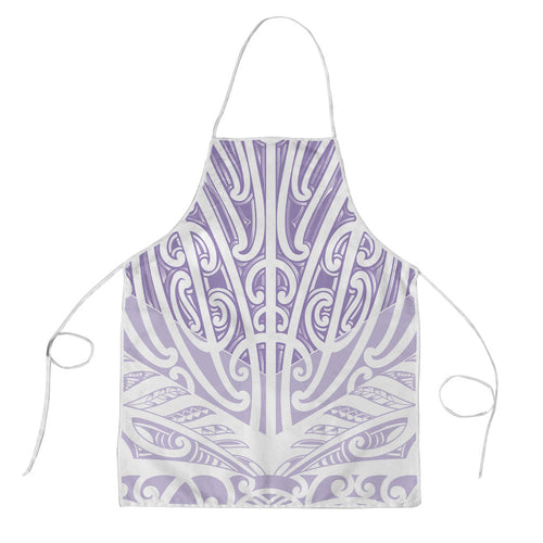 Purple New Zealand Puhoro Maori Tattoo Apron