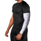 Purple New Zealand Puhoro Maori Tattoo Arm Sleeves