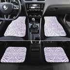 Purple New Zealand Puhoro Maori Tattoo Car Mats