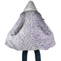 Purple New Zealand Puhoro Maori Tattoo Cloak