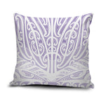 Purple New Zealand Puhoro Maori Tattoo Pillow Cover