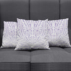 Purple New Zealand Puhoro Maori Tattoo Pillow Cover