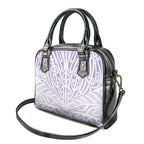 Purple New Zealand Puhoro Maori Tattoo Shoulder Handbag