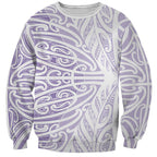 Purple New Zealand Puhoro Maori Tattoo Sweatshirt