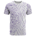 Purple New Zealand Puhoro Maori Tattoo T Shirt