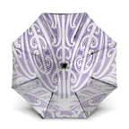 Purple New Zealand Puhoro Maori Tattoo Umbrella