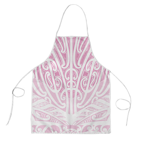 Pink New Zealand Puhoro Maori Tattoo Apron