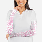 Pink New Zealand Puhoro Maori Tattoo Arm Sleeves