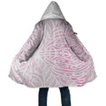 Pink New Zealand Puhoro Maori Tattoo Cloak