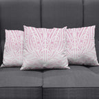 Pink New Zealand Puhoro Maori Tattoo Pillow Cover