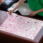 Pink New Zealand Puhoro Maori Tattoo Puzzle
