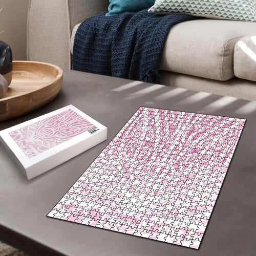 Pink New Zealand Puhoro Maori Tattoo Puzzle