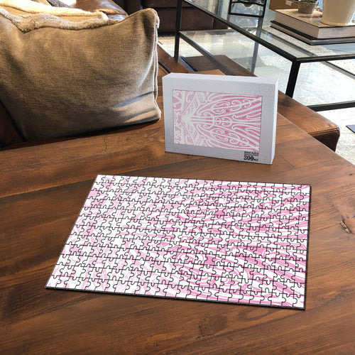 Pink New Zealand Puhoro Maori Tattoo Puzzle