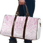 Pink New Zealand Puhoro Maori Tattoo Travel Bag