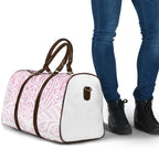Pink New Zealand Puhoro Maori Tattoo Travel Bag