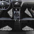 Black New Zealand Puhoro Maori Tattoo Car Mats
