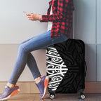 Black New Zealand Puhoro Maori Tattoo Luggage Cover