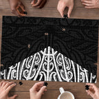 Black New Zealand Puhoro Maori Tattoo Puzzle