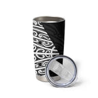 Black New Zealand Puhoro Maori Tattoo Tumbler Cup