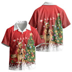 Australia Christmas In July Kid Hawaiian Shirt Kangaroo Santa With Aussie Wine LT14