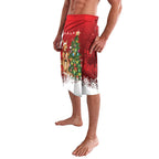 Australia Christmas In July Lavalava Kangaroo Santa With Aussie Wine