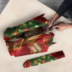Australia Christmas In July Umbrella Kangaroo Santa With Aussie Wine
