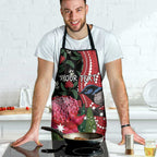 Personalised Australia Waratah And Superb Fairywren Apron Aboriginal Art - Aussie Hoodie