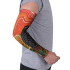 Personalised Australia Banksia And Black Cockatoo Arm Sleeves Aboriginal Art - Aussie Hoodie