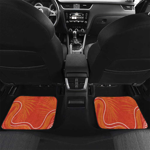 Personalised Australia Banksia And Black Cockatoo Car Mats Aboriginal Art