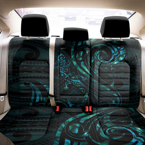 New Zealand Skink Back Car Seat Cover Aotearoa Maori Mix Paua Shell