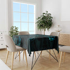 New Zealand Skink Tablecloth Aotearoa Maori Mix Paua Shell