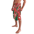 King Parrot Australia Lavalava Bottlebrushes Aboriginal Art - Aussie Hoodie