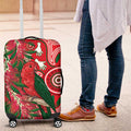 King Parrot Australia Luggage Cover Bottlebrushes Aboriginal Art - Aussie Hoodie