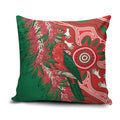 King Parrot Australia Pillow Cover Bottlebrushes Aboriginal Art - Aussie Hoodie