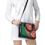 King Parrot Australia Shoulder Handbag Bottlebrushes Aboriginal Art - Aussie Hoodie