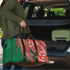 King Parrot Australia Travel Bag Bottlebrushes Aboriginal Art - Aussie Hoodie