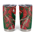 King Parrot Australia Tumbler Cup Bottlebrushes Aboriginal Art - Aussie Hoodie