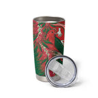 King Parrot Australia Tumbler Cup Bottlebrushes Aboriginal Art - Aussie Hoodie