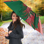 King Parrot Australia Umbrella Bottlebrushes Aboriginal Art - Aussie Hoodie