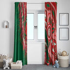 King Parrot Australia Window Curtain Bottlebrushes Aboriginal Art - Aussie Hoodie